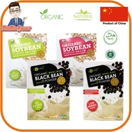 [HALAL] LOHAS(Eco Action) Organic Black/Soy Bean Powder 500gm no added sugar/less sugar 健康低糖无糖有机 豆奶/