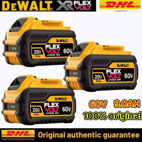 Original DeWalt 9Ah 60V battery replaceable DCD887 DCD805 DCF860 Dcd796 DCG406 DCF880 DCF512 DCD805 