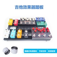 Medium Effects Pedal Stand Effects Pedal Rack Single Effects Pedal Board Aluminum Alloy Portable Fix