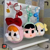 CryBaby Powerpuff Amigurumi| Knitted Keychain | CryBaby Knit