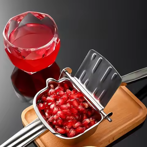 304 Stainless Steel Manual Juicer Household Separation Manual Pomegranate Watermelon Juice Press Ora