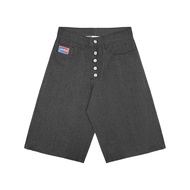 Satisfying Jort Pants Jeans | Raw Denim TR BLACK_ Jeans Men Raw Denim