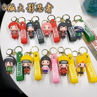 GANTUNGAN Naruto Kakashi Itachi Sakura Hinata Gaara Sasuke Chibi Keychain - Bagcharm Anime ( Success
