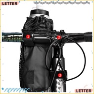 LETTER1 Bike Water Bottle Bag, Universal Lightweight Bike Cup Holder, Waterproof Large Capacity Bicy