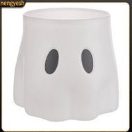 Nyh | Đồ trang trí tiệc Halloween Ghost Bucket trang trí ma quái Ghost Vase bát đựng kẹo Fern hiển t