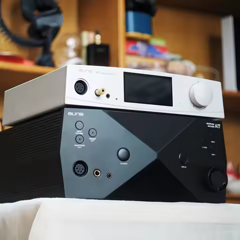 AUNE A17 Flagship Fully Discrete High-End Pure Class A Headphone Amplifier with R2R Precision Volume