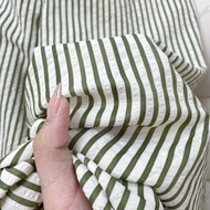 Quần Dài Nữ Kẻ Sọc NHIỀU MÀU phong cách streetwear Quần ống rộng vải xốp nhăn dành cho nam nữ Molly