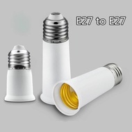 E27 To E27 (120mm) Lengthen Lamp Base Converter LED Light Base Extender Lamp Socket /
