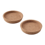 Cork coasters - 9 cm