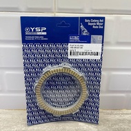 YSP-G8 CLUTCH PLATE SET (KEH) CB100 ORIGINAL YSP FCC HONDA CB100 CLUTCH PLATE/