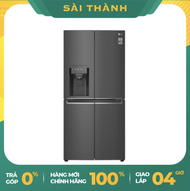 [HCM]  Tủ lạnh LG Inverter 494 lít GR-D22MB  - Bảo hành chính hãng