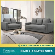 2+3 Seater Sofa Set Budget Fabric Sofa / House Rental / Relax Sofa Flexidesignx KIMO