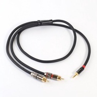 3.5mm 轉 RCA 音源線【川木】全新現貨【W217】音頻線 AV AUX