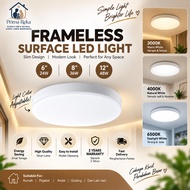 [SIRIM] Round Light Adjustable Frameless Surface LED 24W 36W 48W Lampu Siling LED Untuk Ruang Tamu (