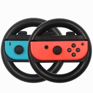 ตัวควบคุมพวงมาลัยบังคับเกมมือจับ2ชิ้นสำหรับ Nintendo Switch &amp; Switch รุ่น Joy-CON Mario Kart 8 Deluxe ABS