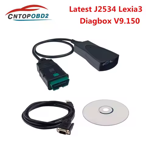 Lexia 3 Diagbox 9.150 PP2000 Native Version For WIN10/11 J2534 Lexia For Citroen/Peugeot Diagnostic-