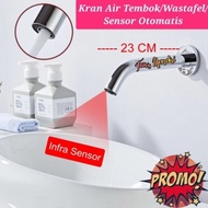 BARU Keran Sensor Tembok Kran Wastafel Kran Wudhu Otomatis Type 801