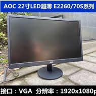Second-hand LCD Monitor Samsung19Wide Screen17Monitor20Hd27Computer22LED24AOCHDMI
