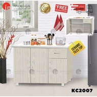 Don 3 Doors Ceramic Tiles Kitchen Cabinet with Drawer (Free Delivery and Installation) (with Ceramic