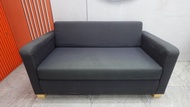 台北二手家具 推薦-IKEA 宜家 雙人 布沙發 2人 沙發床 摺疊沙發 沙發椅 折疊沙發 兩用 內湖 傢俱 避風港