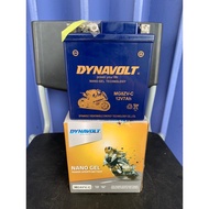 DYNAVOLT MG8ZV-C/YTZ8/YTX7 , 12V , 7Ah , Nano Gel Power Sports Battery