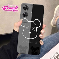 Softcase Realme Note 60 - Teamocase - Casing Realme Note 60 - Motif case kaws - Realme - Softcase Re