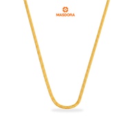MASDORA 916 Gold Necklace Rantai Leher Emas ~ Masdora Signature (EMAS 916/22K)