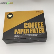 FAMY Disposable Coffee Paper Filters, 100 Pcs Cone Replacement Filter For Ninja Coffee Maker FAA