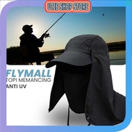 MATAHARI UTIE STORE - FLYMALL Anti-Sun UV Fishing Hat - MH011