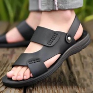 sendal carvil pria sandal Carvil termurah sandal kulit pria trendy sandal carvil slop terbaru termur