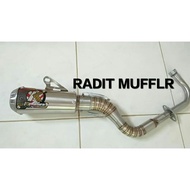 N MAX racing exhaust