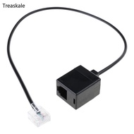RJ45 to RJ11 Converter Cable for Landline Connection RJ45 8P8C to RJ11 6P6C Cord