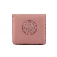 dompet lipat kipling / dompet kartu wanita dompet uang dompet koin - pink