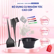 Premium Hair Dyeing Kit – Dyeing Comb, Medicine Mixing Bowl, Gloves, Hair Cap at Home