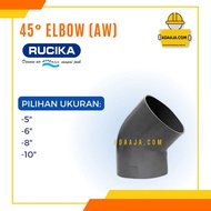 45 Degree Elbow Rucika Elbow Connection 10"