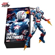 ZD Toys War Machine Iron Patriot MK1 Avengers Marvel Model Action Figure Iron Man Unlimited Legends 