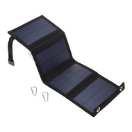 แผงพลังงานแสงอาทิตย์แบบพกพาพับได้5V USBแผงโซล่า100W พับได้ขนาดเล็กกันน้ำได้เซลล์แผงโซล่าสำหรับแบตเตอ