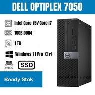 Small PC DELL Optiplex 7050 SFF Core i7 Gen6 Mulus