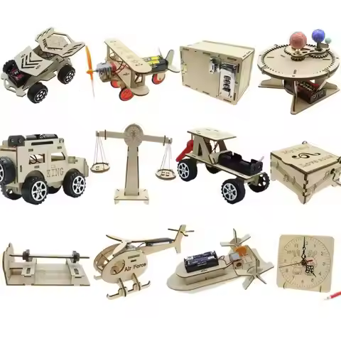Robotics Kit Educational Puzzle DIY Physics Toys Science & Engineering Toys Science Building Project