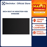 Electrolux EHI8255BE 80cm Induction Hob 2 Cooking Zones PowerBoost SenseFry Efficient & PowerBoost 2