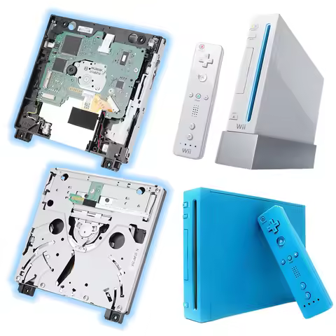 For Nintendo WII D2E DVD ROM Drive Disc Reader Scanner Dual IC Replacement DVD ROM Drive Disc Repair