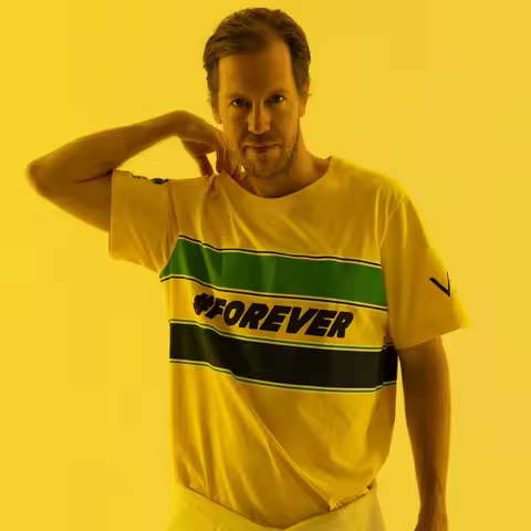 Summer F1 SENNA T-shirt shirt 30 Yeas Commemorative T-shirt Uniform Formula One Tee ALONSO Charles L