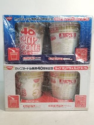 清屋大平賣 - MOBILE SUIT GUNDAM x CUP NOODLE 40TH ANNIVERSARY SCALE 1:200 MODEL (RX-78-2 GUNDAM x 2 & MS-