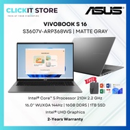 ASUS VivoBook S 16 S3607V-ARP368WS - 16'' WUXGA 144Hz, Intel® Core™ 5 210H, 16GB DDR5 1TB SSD, W11H