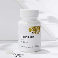US Thorne D-5000 Vitamin D 120 mcg 5000 IU 60 Capsules