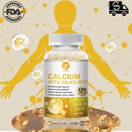 Calcium D3+K2+B12 capsules vitamin D3 vitamin K2 vitamin B12