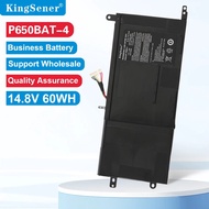 KingSener New P650BAT-4 Laptop Battery For Clevo P650 P651 P655 P671 RA P670-RG SAGER NP8650 NP8651 