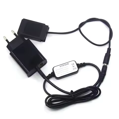USB Type-C Charger Cable + EP-5C EP5C DC Coupler EN-EL20 Dummy Battery + PD Charger For Nikon 1J1 1J