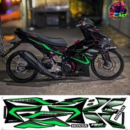 Tem rời WINNER X V3.V4 - Mẫu Chữ X nền đen. Chất liệu PPF Cao Cấp : 3 Lớp Chống Nước Chống Phai Màu.