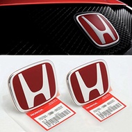 Honda HRV / HR-V / WRV / WR-V / Civic FE 2022 / 2023 / 2024 / 2025 Type R / Red H Logo / Emblem ( Fr